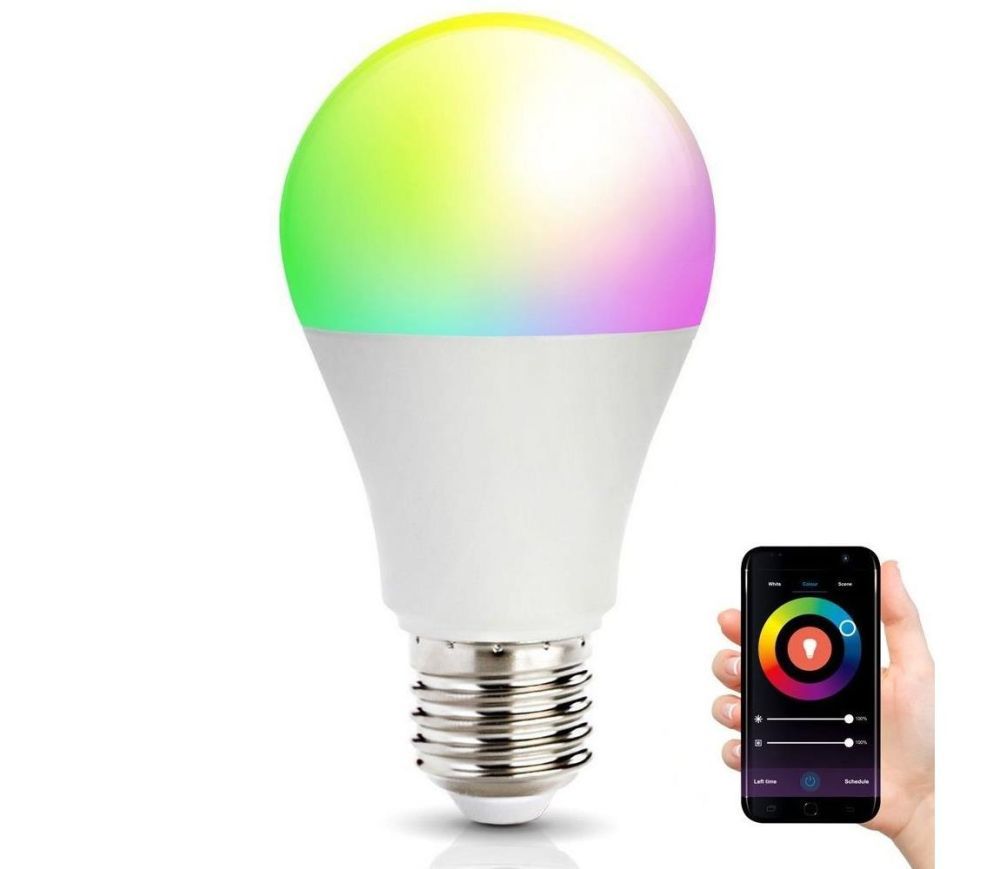  LED RGB Chytrá stmívatelná žárovka E27/9,5W/230V 2700-6500K Wi-Fi Tuya  -  Svět-svítidel.cz
