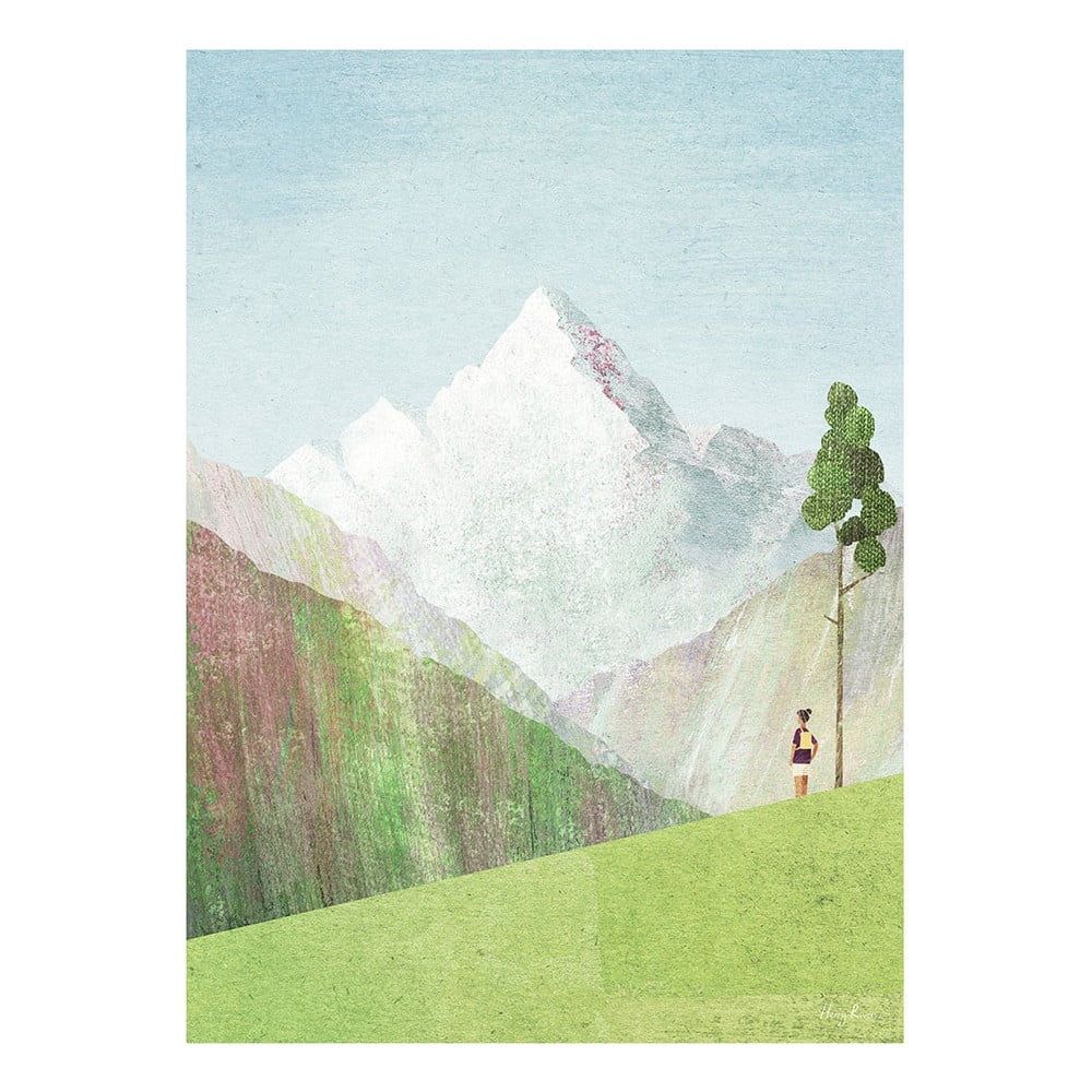 Plakát 30x40 cm Mountains - Travelposter - Bonami.cz