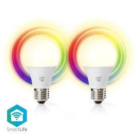  SmartLife chytrá LED žárovka E27 9W 806lm barevná + teplá/studená bílá, sada 2ks
