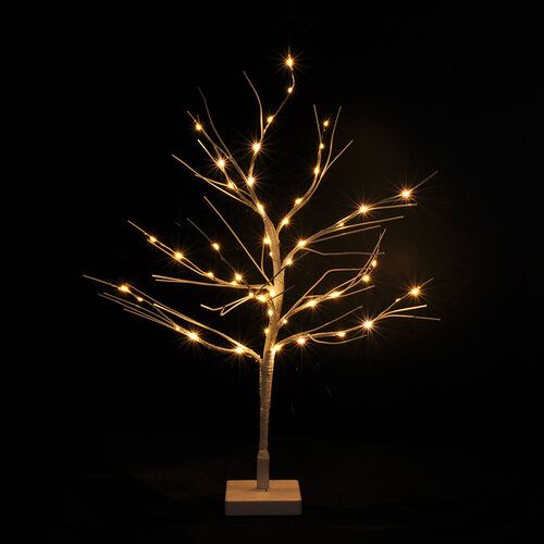Solight LED zimní stromek, 50x LED, 60cm, 3xAA - 4home.cz