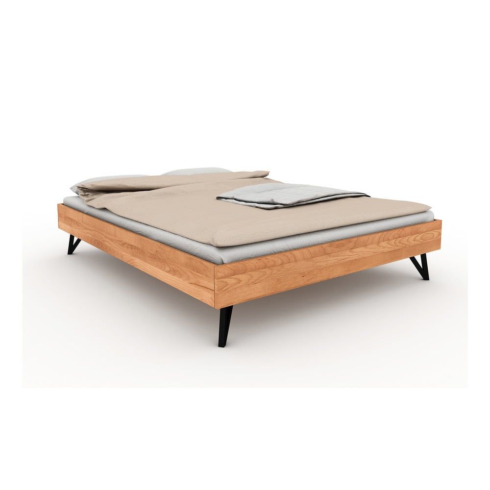 Dvoulůžková postel z bukového dřeva 140x200 cm Golo - The Beds - Bonami.cz