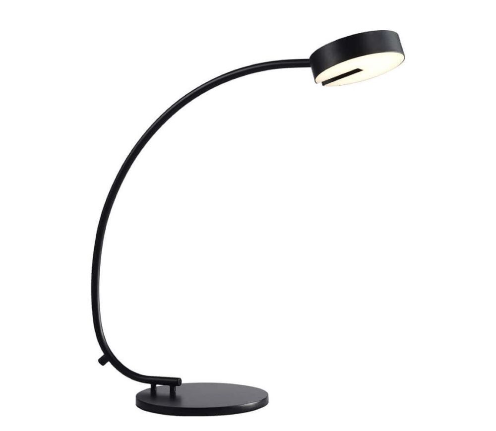    148004 - LED Stolní lampa DRIFTER LED/8,4W/230V černá  -  Svět-svítidel.cz