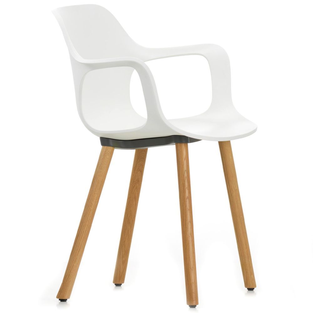 Vitra designové židle Hal Armchair Wood - DESIGNPROPAGANDA