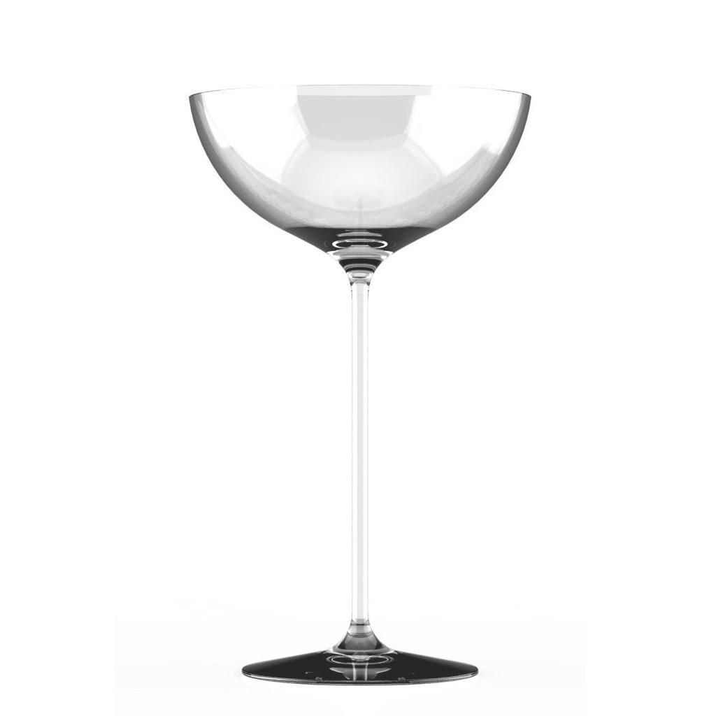 Nude designové sklenice na šampaňské Hepburn - DESIGNPROPAGANDA