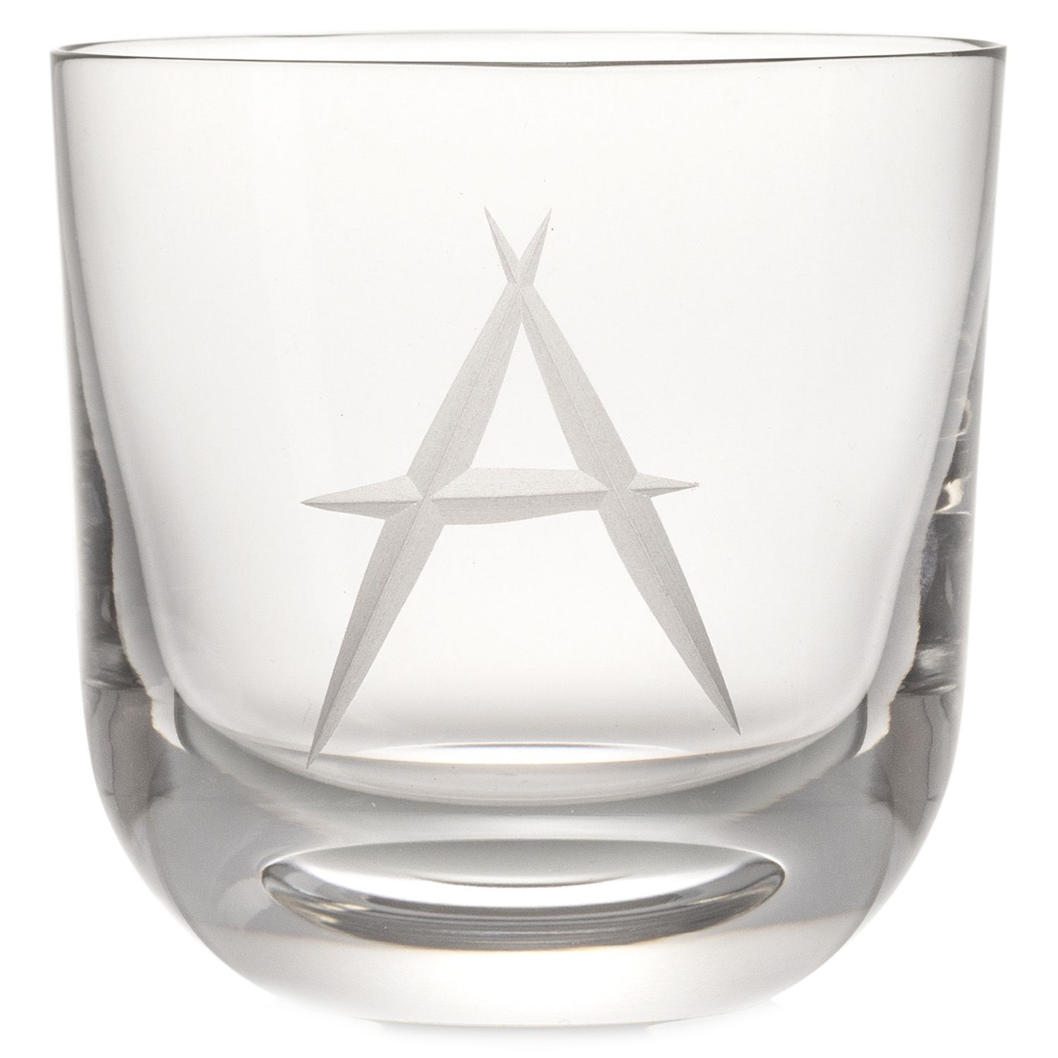 Rückl designové sklenice na vodu ABC Crystal Glass Clear - DESIGNPROPAGANDA