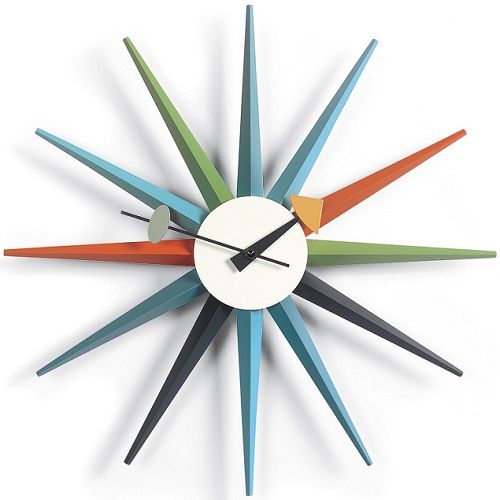 Vitra designové nástěnné hodiny Sunburst Clock - DESIGNPROPAGANDA