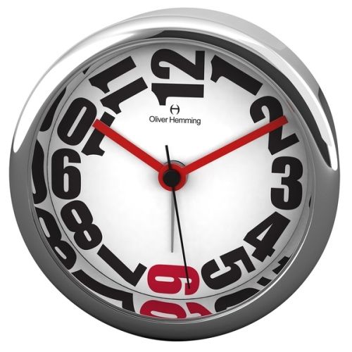 KLEIN & MORE Designové stolní hodiny Oliver Hemming alarm clock III - DESIGNPROPAGANDA