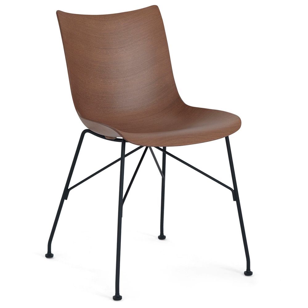 Kartell designové jídelní židle P/Wood - DESIGNPROPAGANDA