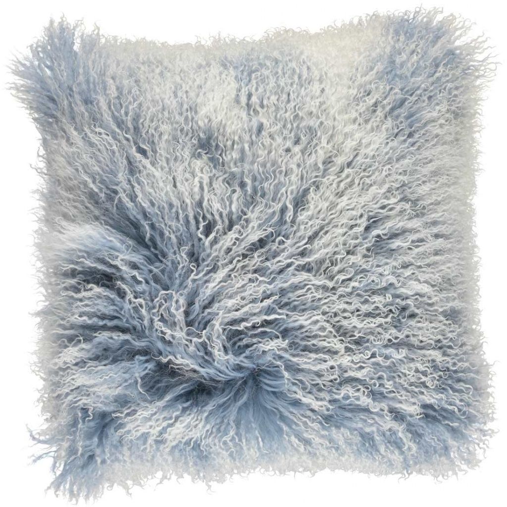 Natures Collection designové kožešinové polštáře Tibetan Sheepskin Snow Collection (60 x 60 cm) - DESIGNPROPAGANDA