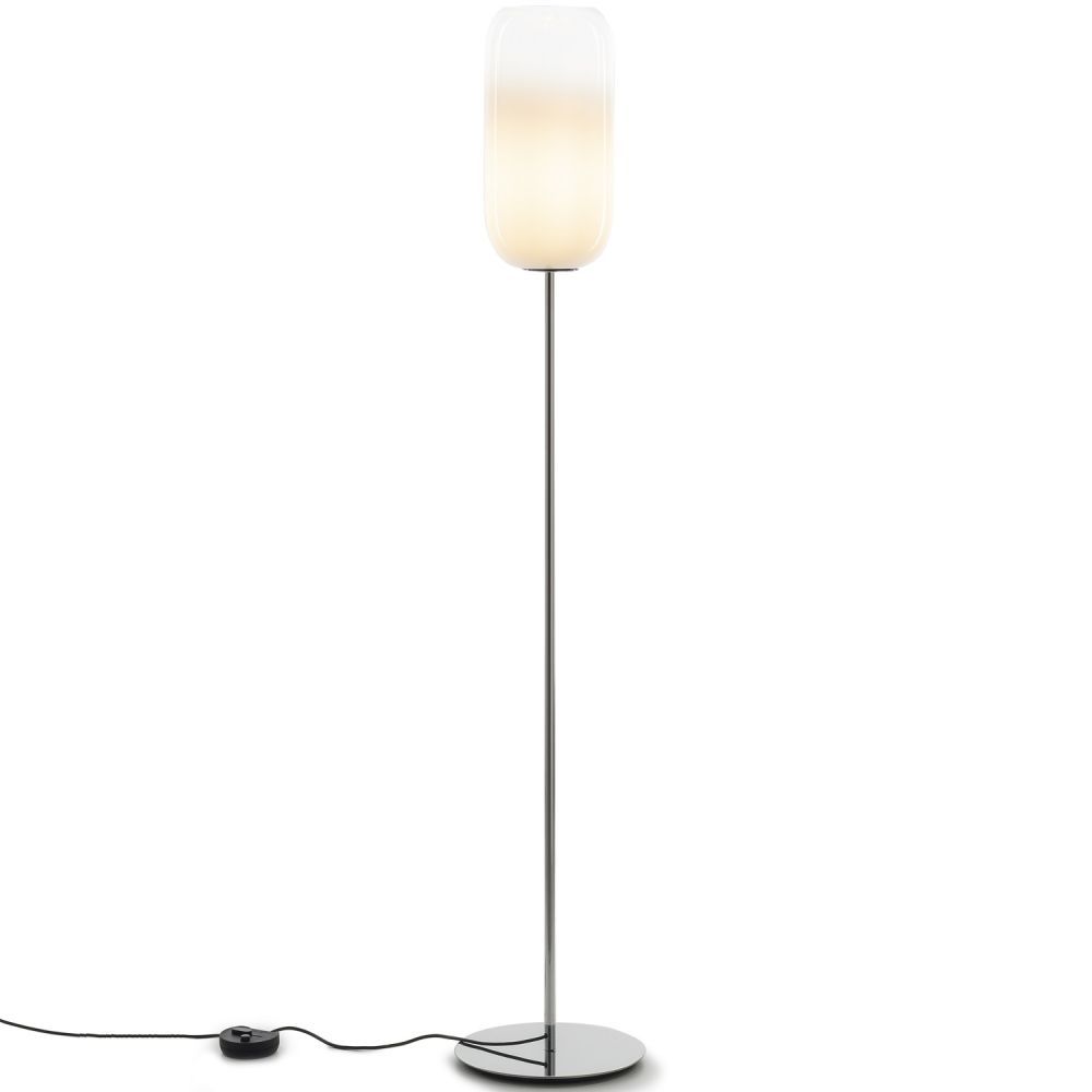 Šedá LED stmívatelná stojací lampa (výška 130 cm) Stage – Blomus - DESIGNPROPAGANDA
