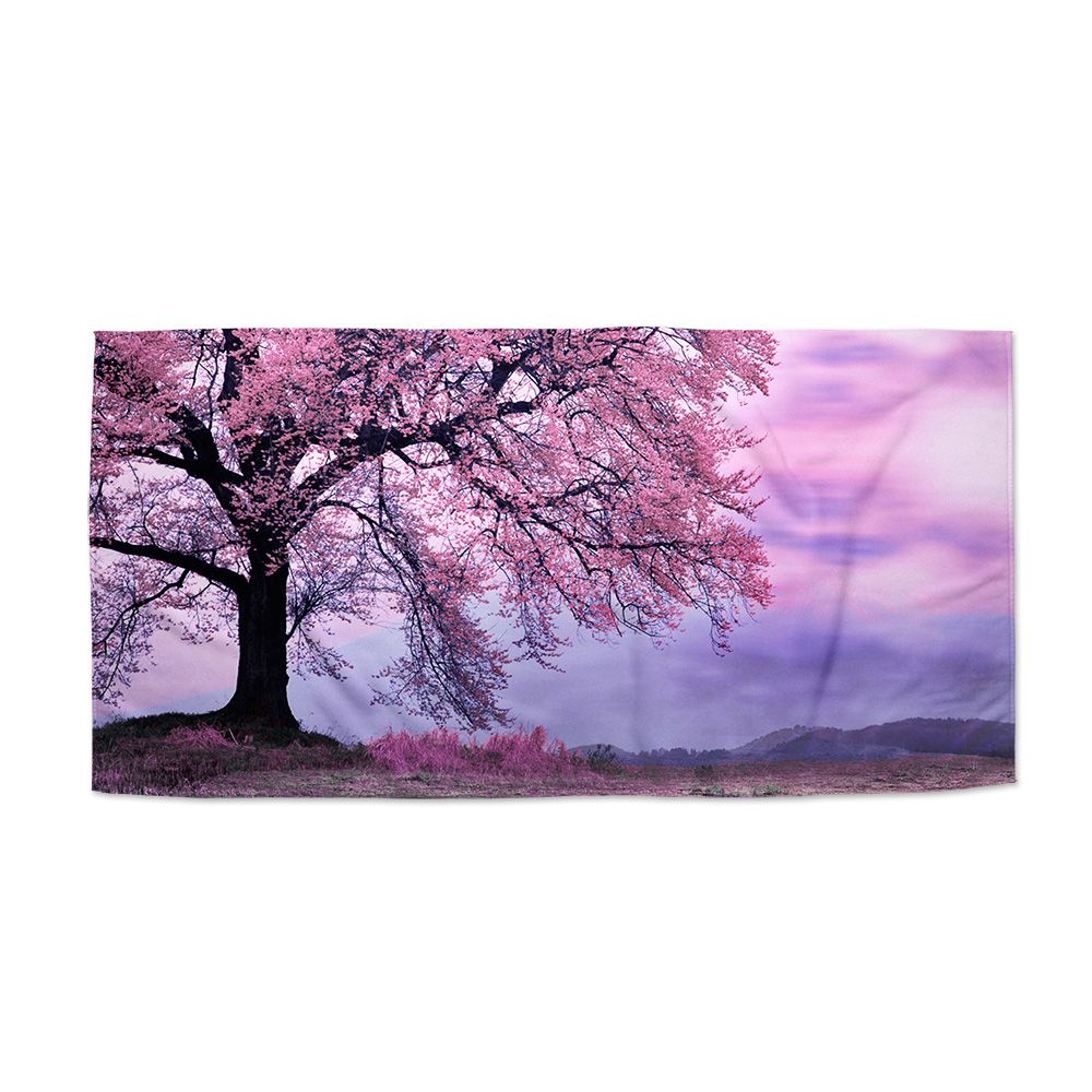 Ručník SABLIO - Růžový strom 50x100 cm - E-shop Sablo s.r.o.