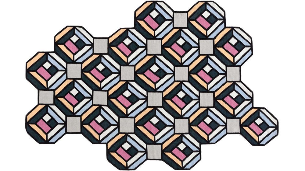 GAN designové koberce Parquet Tetragon (213 x 312 cm) - DESIGNPROPAGANDA