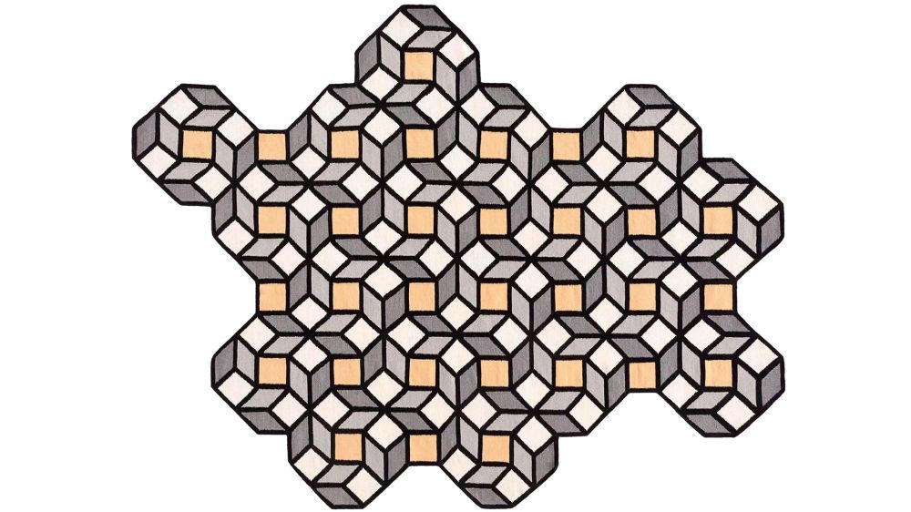 GAN designové koberce Parquet Rhomb (195 x 254 cm) - DESIGNPROPAGANDA