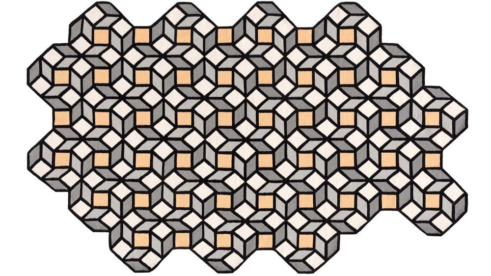 GAN designové koberce Parquet Rhomb (195 x 314 cm) - DESIGNPROPAGANDA