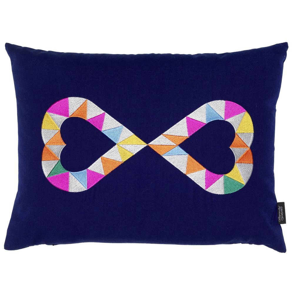 Vitra designové polštáře Embroidered Pillows Double Heart 2 - DESIGNPROPAGANDA