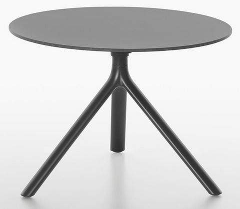 PLANK - Sklopný konferenční stůl MIURA s kulatou deskou 600/700 mm - 