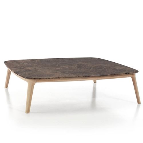 Výprodej Belta / Frajumar designové konferenční stoly Even (deska černý mramor, podnož jasan, 60cm) - DESIGNPROPAGANDA