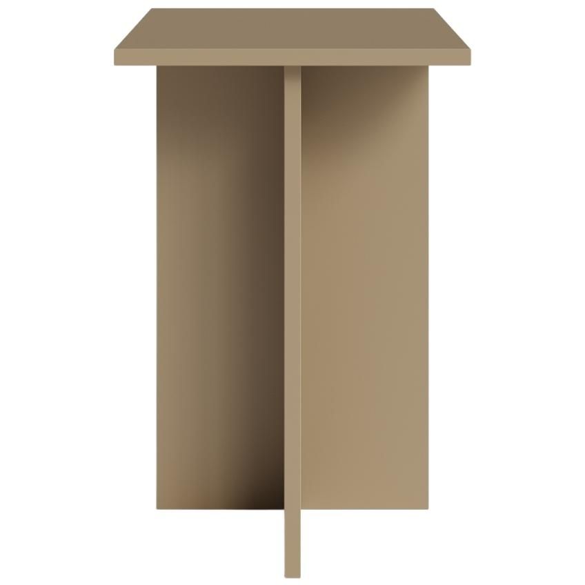 Hnědý vysoký odkládací stolek MOJO MINIMAL 39,5 x 39,5 cm - Designovynabytek.cz
