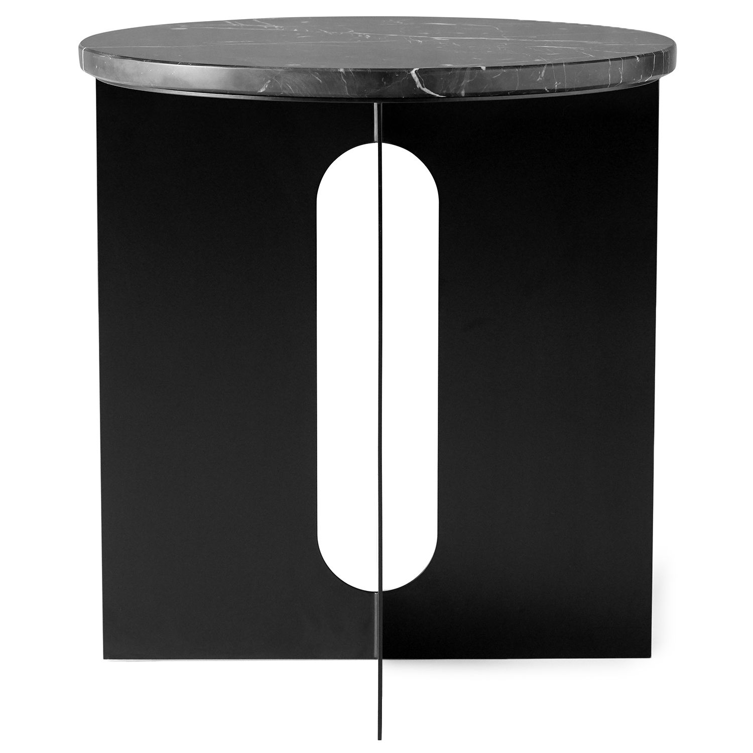 Audo Copenhagen designové odkládací stolky Androgyne Side Table (průměr 40 cm) - DESIGNPROPAGANDA