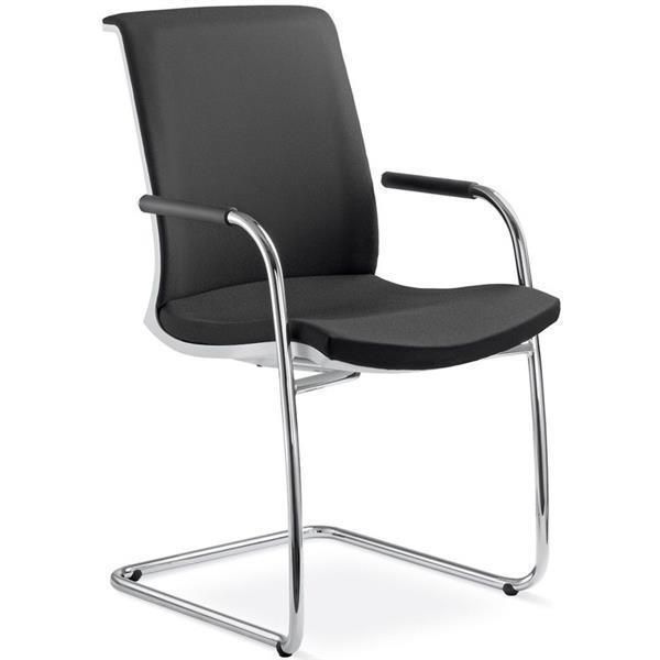 LD SEATING - Konferenční židle LYRA NET 214-Z - bílý rám - 