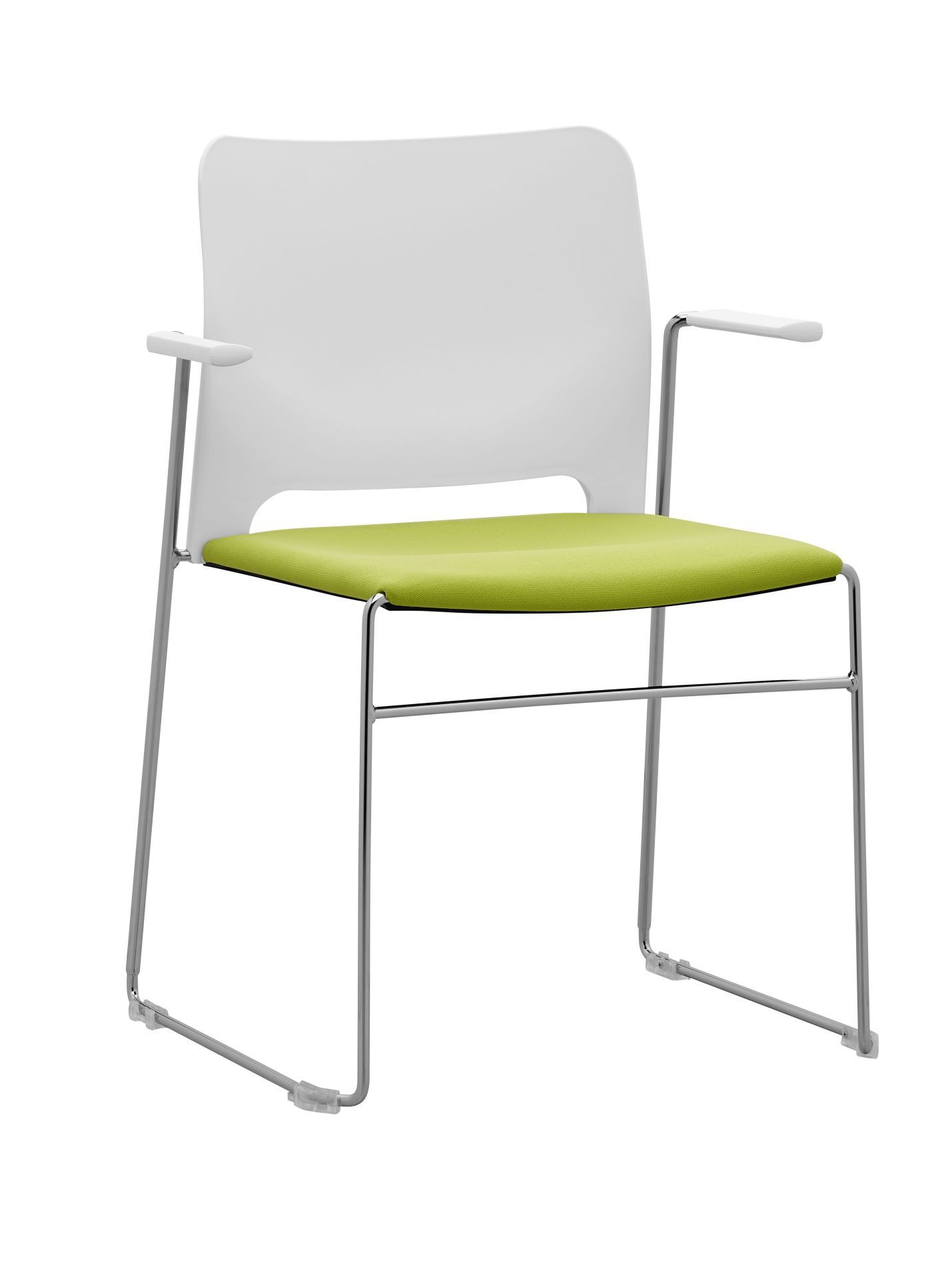 RIM - Konferenční židle REDONDA s čalouněným sedákem a područkami - 