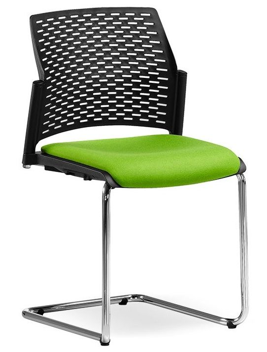 RIM - Konferenční židle REWIND RW 2107 s čalouněným sedákem - 