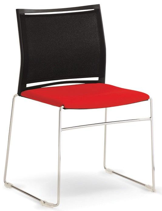 RIM - Konferenční židle WEB 011 s čalouněným sedákem - 