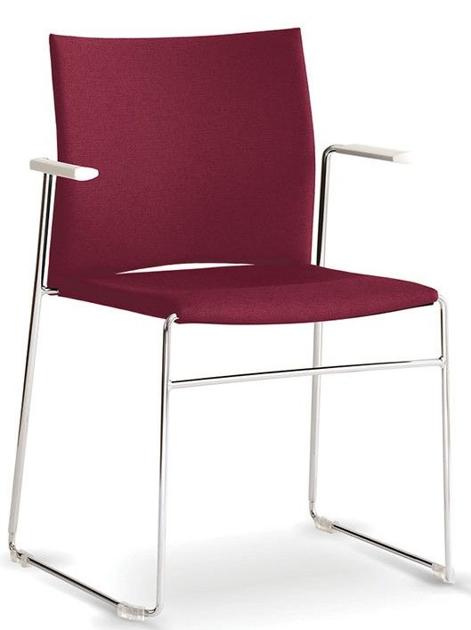 RIM - Konferenční židle WEB 102 s čalouněným sedákem a opěrákem - 