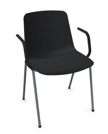 WIESNER HAGER - Konferenční židle PUC 6302 - s područkami plastová - 