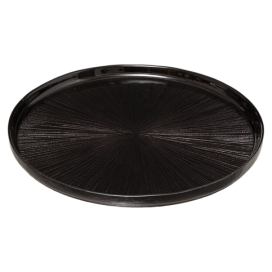 Secret de Gourmet Dekorační talíř ASTRA, O 28 cm, černý