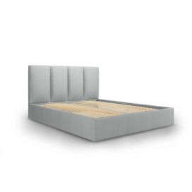 MICADONI dvoulůžková postel PYLE 180x200 s úložným prostorem bílá