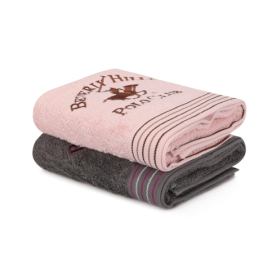Aldo Sada ručníků Polo Club grey, pink - 2 kusy