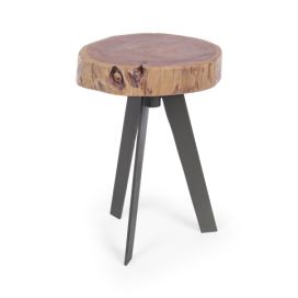 BIZZOTTO Kulatý odkládací stolek ARON ø32 cm