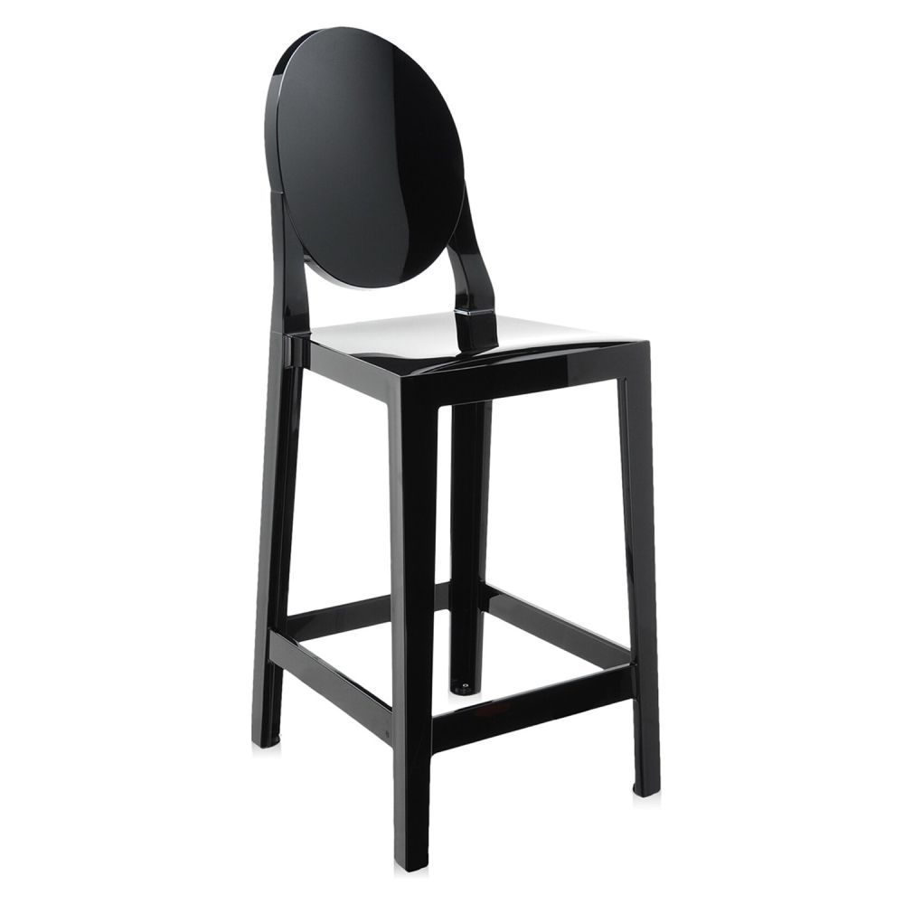 Kartell designové barové židle One More (výška sedáku 65 cm) - DESIGNPROPAGANDA