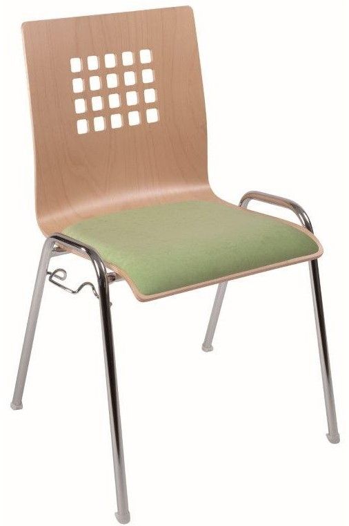 ALBA - Židle VIOLA s čalouněným sedákem - 