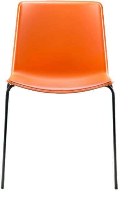 PEDRALI - Židle TWEET 890 DS- oranžová - 