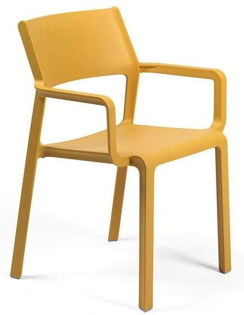 NARDI GARDEN - Židle TRILL hořčicově žlutá - 
