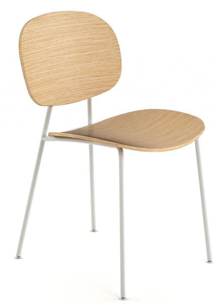 INFINITI - Židle TONDINA 4 LEGS - dřevěná - 