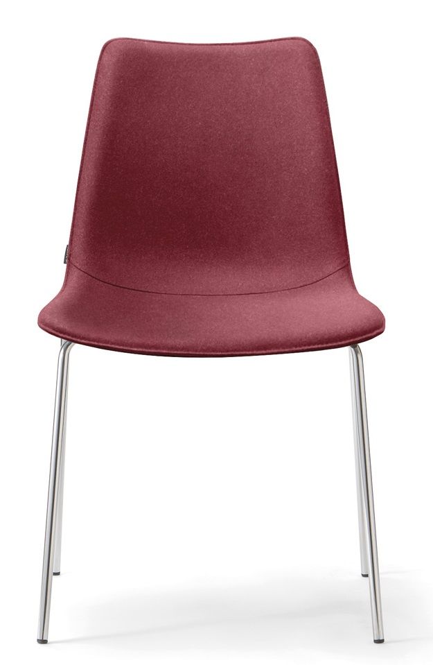 TORRE - Židle SPOON s kovovou podnoží - 