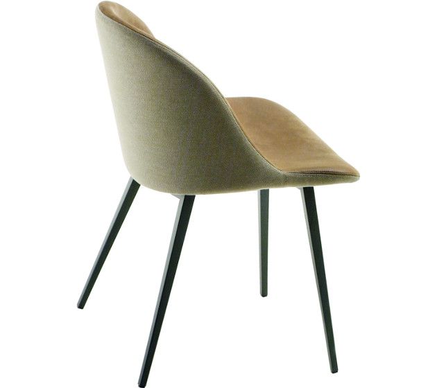MIDJ - Židle SONNY s kovovou podnoží - 