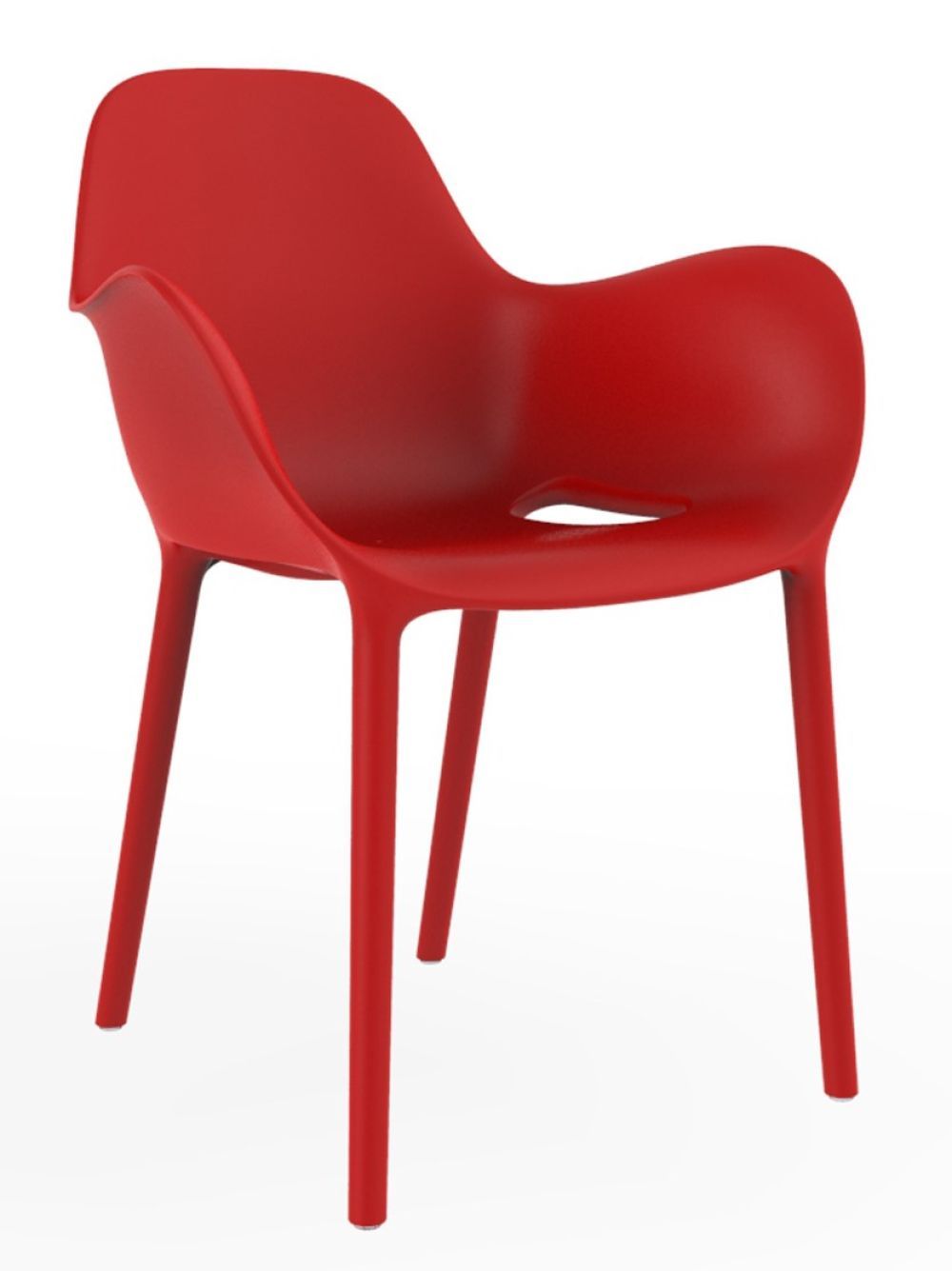 VONDOM - Židle SABINAS - červená - 