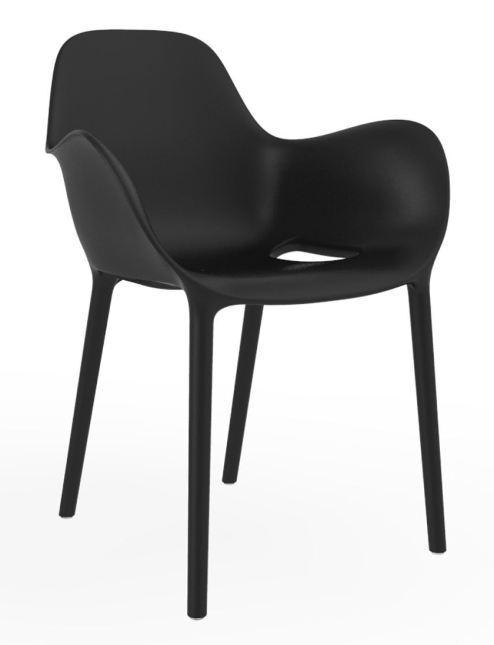 VONDOM - Židle SABINAS - černá - 