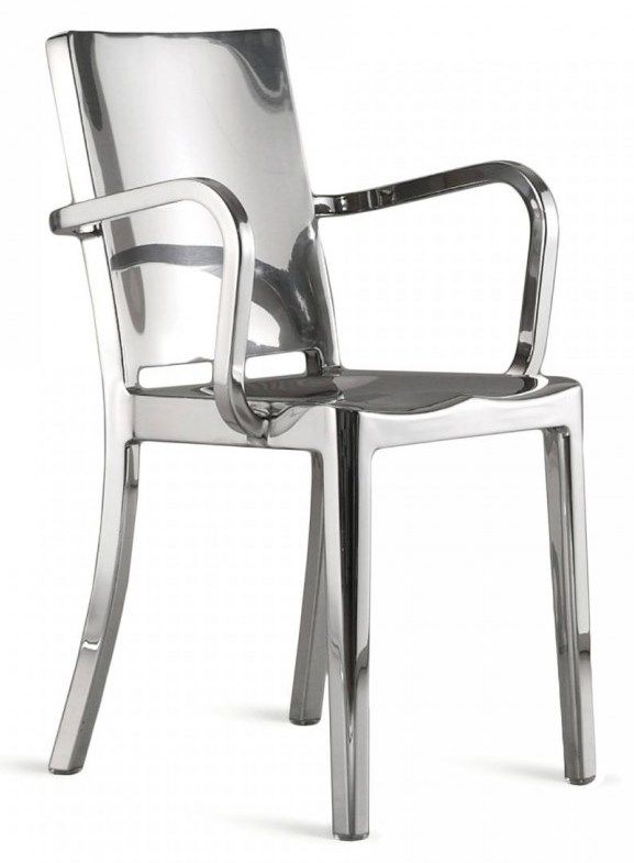 EMECO - Židle s područkami HUDSON - 