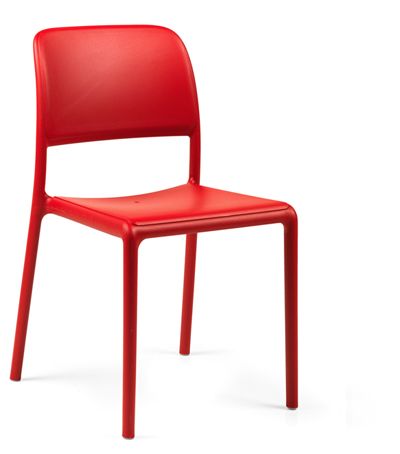NARDI GARDEN - Židle RIVA BISTROT červená - 
