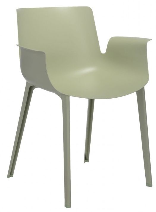 Kartell - Židle Piuma, zelená - 