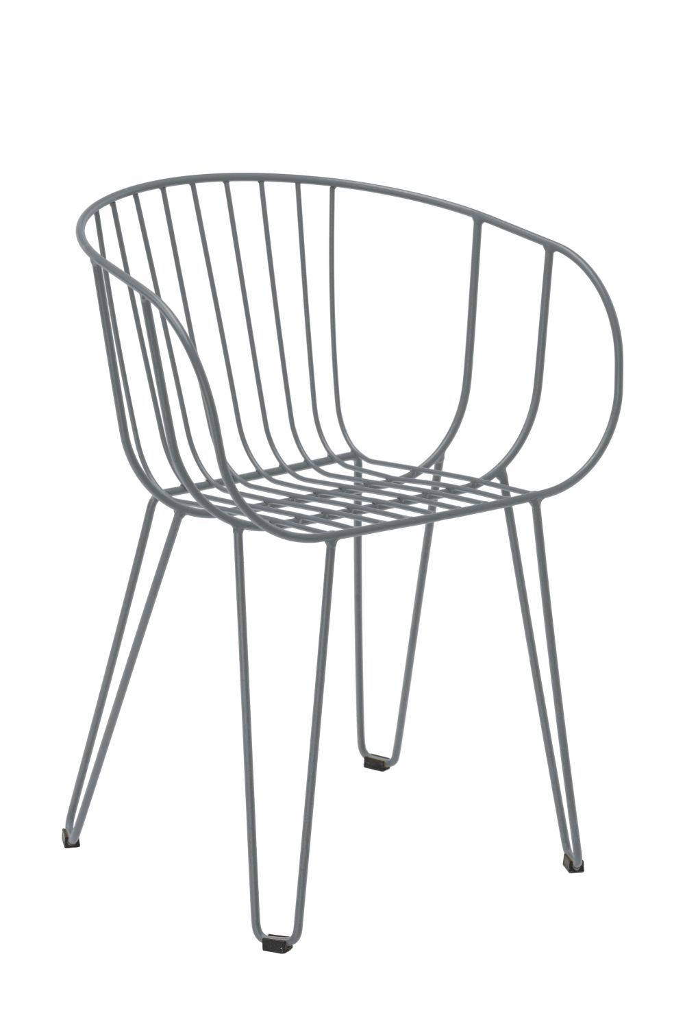 ISIMAR - Židle OLIVO - šedá - 