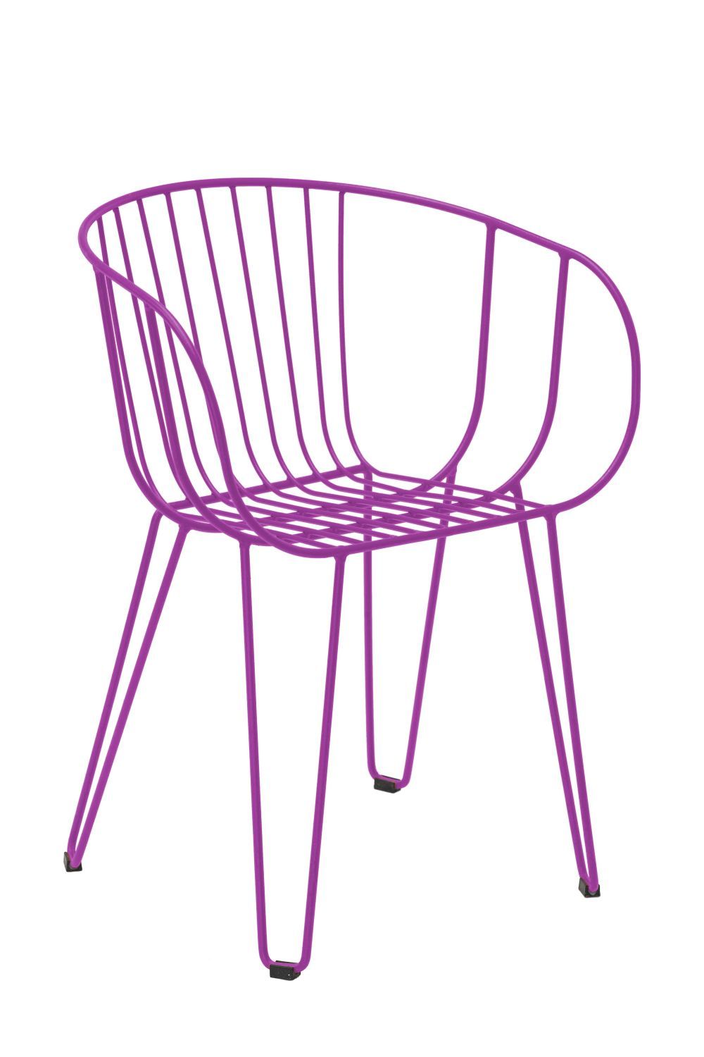 ISIMAR - Židle OLIVO - fialová - 