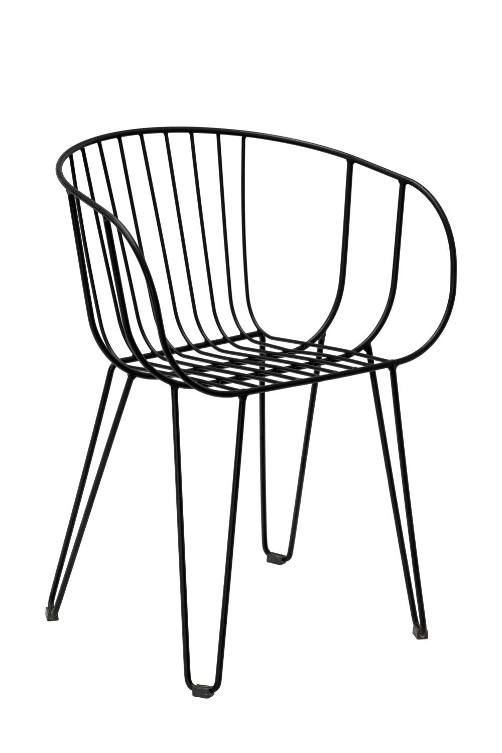 ISIMAR - Židle OLIVO - černá - 