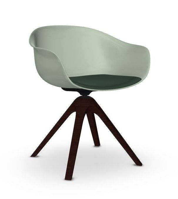 ANDREU WORLD - Židle NEXT SO-0496 s čalouněným sedákem - 