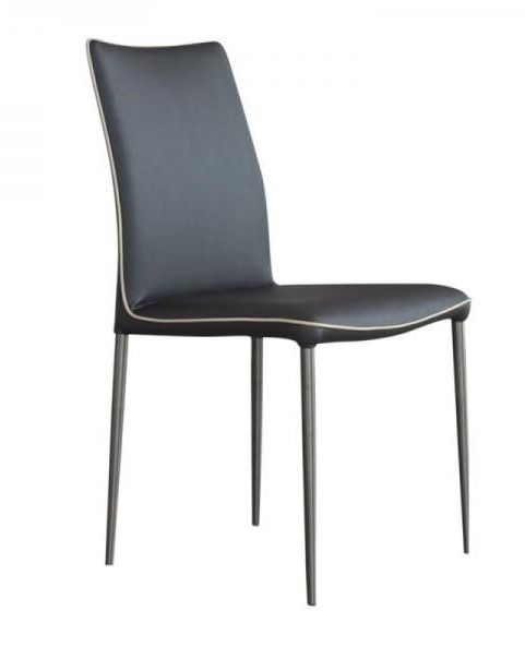 BONTEMPI - Židle Nata s kovovou podnoží, vyšší opěrka - 